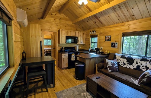 Clayton Cabin | Glamping at Tiny House!nPerfect Romantic Cabin Getaway on Horse Farm