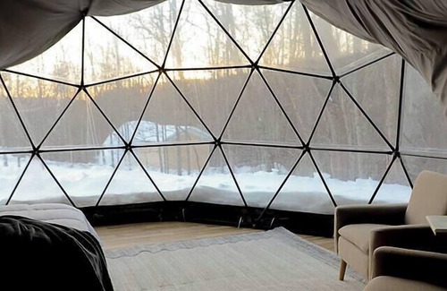 Snowshoe House | Glamping Dome 1 in Snowshoe, WV