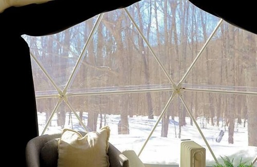 Mountain Base House | Glamping Dome #3 in Snowshoe WV