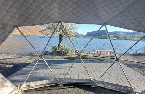 Coulee City Apartment | Glamping Dome at Blue Lake in Coulee City (site 41)