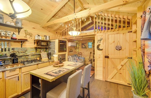 Webster Apartment | Glamping Getaway w/Porch in Wisconsin Northwoods