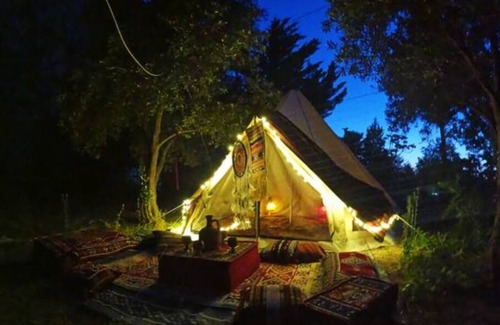 Faralya RV Rental | Glamping in the heart of Butterfly Valley, Beach, Food Included!