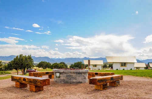 Canon City Cabin | Glamping Tent Double Queen - Royal Gorge Cabins