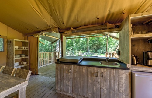 Municipality of Dalfsen House | Glamping Tent in Tranquil Park