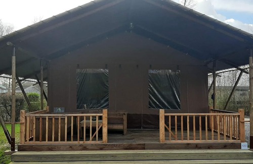 Municipality of Langedijk Cabin | Glamping tent with 2 bedrooms