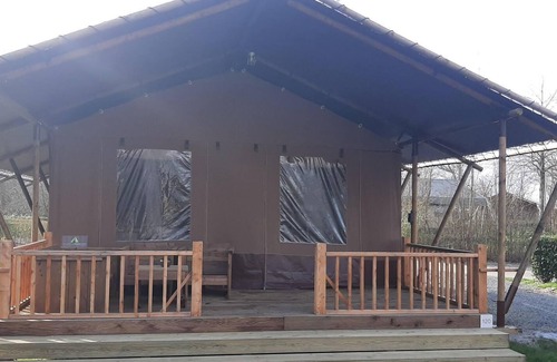 Municipality of Langedijk Cabin | Glamping tent with 2 bedrooms