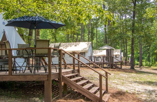Rupert Cabin | Glamping tents overlooking a 70 acre lake