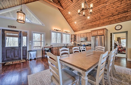 Glenville Cabin | ‘Glenville Serenity Lodge' w/Lake Views!