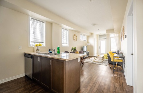 Beamsville Apartment | GLOBALSTAY. 1BR TH. Heart of Wine Region