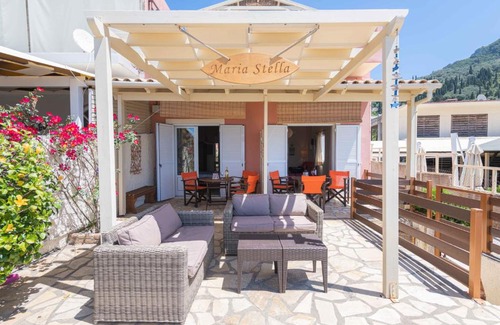 Agios Gordios House | Glorious Sunset & Sea View Studio Mariastella 4