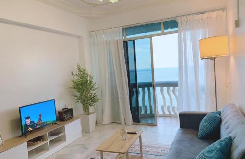Taman Tanjung Apartment | Glory Beach Duplex Ocean View - 8Pax 3BR & FREE Disney Hotstar