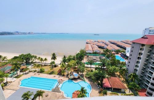 Taman Tun Sambanthan Apartment | Glory Beach Resort 7+2 PAX Seaview Suite