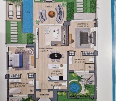 Salalah Apartment | Glory Rotana Villa