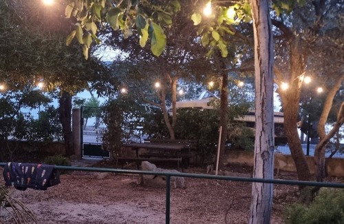 Obrovac Apartment | GMZ beachfront 3-bedroom apartment, shaded front yard in lovely Susnjar, Croatia