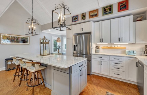East Beach House | Goin' Coastal! Completely Renovated East Beach Home | New Heated Pool!