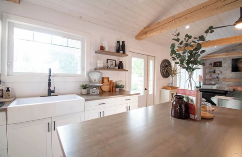 Bayfield Cottage | Golden Leaves & Cozy Retreats: A Wave from it All