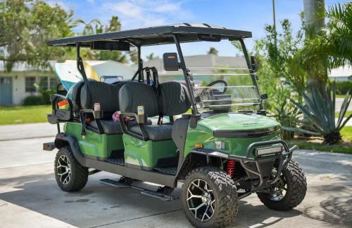 Fort Pierce House | Golf Cart-Jacuzzi-Surfing Abode on Hutchinson Island