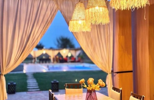 Tameslouht Villa | Golf Front Family Villa Jacuzzi 10m Swimming Pool Activities Atlas Mountain View
