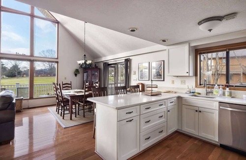 The Woods Cabin | Golf Views, Fireplace, 2 Fire Pits, Grill & Deck