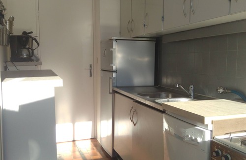 Golfe Juan Apartment | GOLFE JUAN, 150 m from the beach, F2, bright, 43m2, balcony 14m2, sea view + garage
