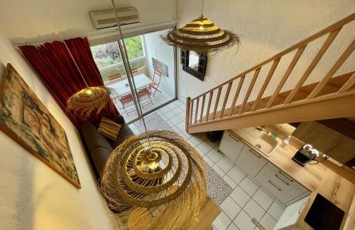 Plage d'Argeles Apartment | Golfes clairs - Duplex climatisé - Wifi