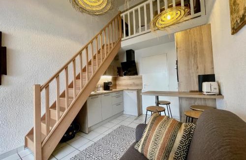 Plage d'Argeles Apartment | Golfes clairs - Duplex climatisé - Wifi