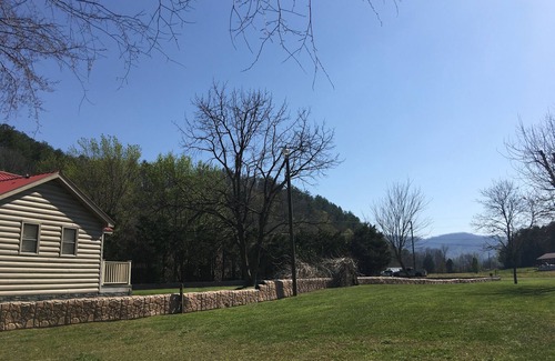 Pigeon Forge Cabin | Gone Fishin Pigeon Forge Cabin, Hot Tub, Fire Pit, Creek View, Easy Access