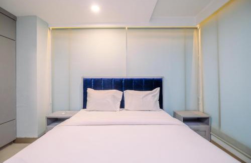 Pekayon Jaya Apartment | Good Choice and Cozy 2BR Grand Kamala Lagoon Apartment By Travelio