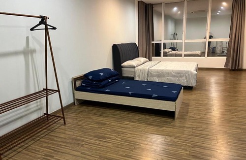 Danau Kota Apartment | Good Mood House 3-7pax,Free Parking,upstairs Shopping Mall, Hospital Columbia, TAR University, LRT Station
