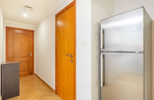 Jabal Ali 2 Apartment | Gorgeous 2BR with Pool w Dubai Wheel View