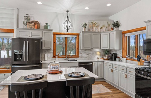 Wautoma House | Gorgeous 3-bedroom house on Silver Lake in Wautoma, WI