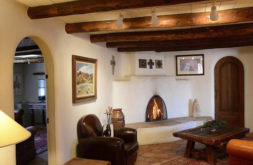 Taos House | Gorgeous and Charming Historical 5 BR Adobe home on 2 acres in Town of Taos