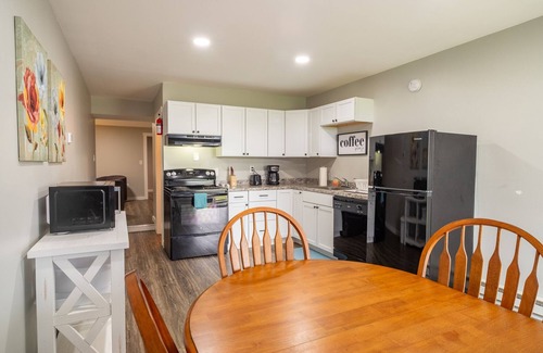 Ellsworth Apartment | Gorgeous Apt Open Green Space on Front to Relax and Sunbath