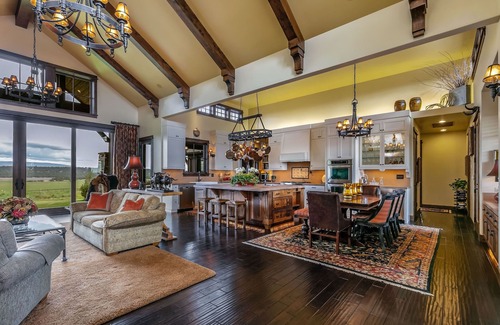 Crooked River Ranch House | Gorgeous Architectural Home on Pitchfork T. Ranch w/Organic Farm and Restaurant