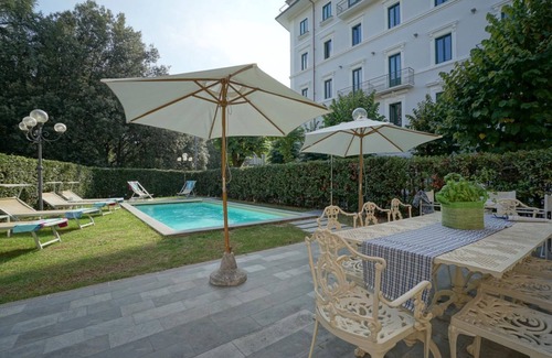 Montecatini Terme Villa | Gorgeous Art Nouveau villa with heated pool