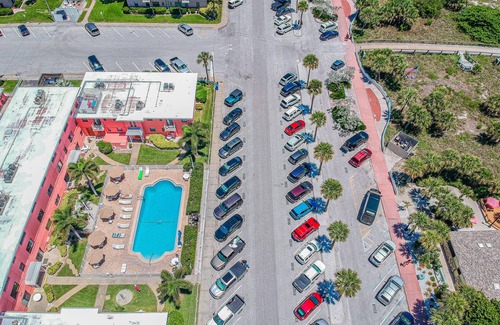 St. Pete Beach Condo | Gorgeous Beach View balcony and heated pool