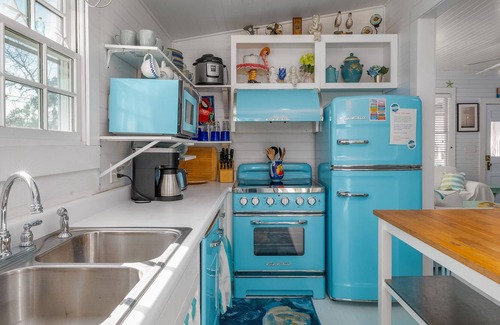 Savannah Beach Cottage | Gorgeous Blue Moon Cottage w/ Private Pool, Large Porch by Tybee Cottages