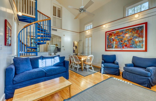 Seaside House | Gorgeous Coastal Home with Spacious Decks & Pool- Steps to the Beach and Dining