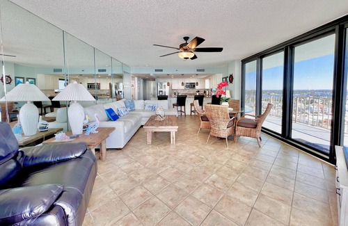 Biltmore Beach Condo | Gorgeous End Unit, Stunning Views, Free high speed WIFI and Beach Chair service