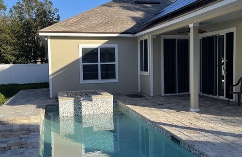 Riverview House | Gorgeous Heated Pool Home Built in 2020 with Jacuzzi- 5.3 mi from INTL Airport…