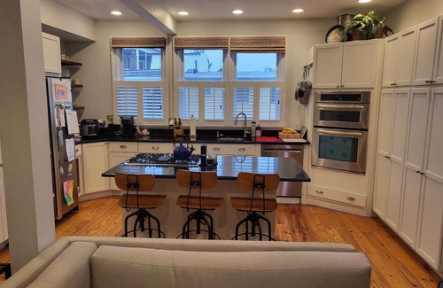 Medford Street - The Neck House | Gorgeous High End Charlestown Home -Hot Tub on Rooftop Deck, Trampoline & More!
