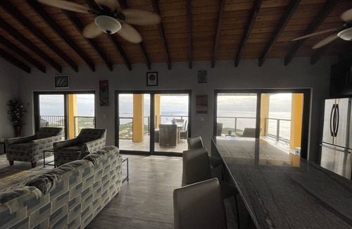 Estate Frenchman Bay House | GORGEOUS! Hilltop Villa - Amazing Views from 2 spacious decks-centrally located!