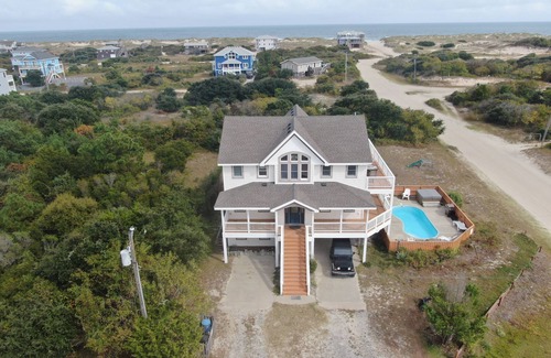Carova Beach House | Gorgeous Home-6 BR,Private Pool,Hot Tub, Ocean Views