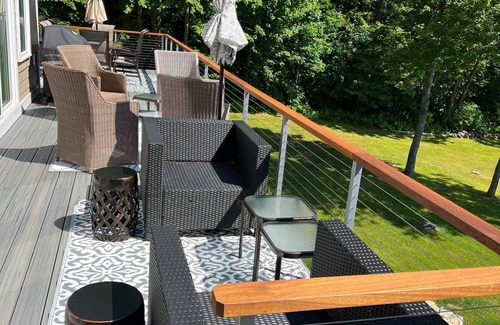 Bridgton House | Gorgeous Home with Lake Views to Match
