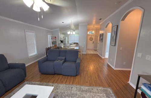 Beachwalk Isles House | Gorgeous lake view sunsets with heated, enclosed pool. Close to beaches and golf