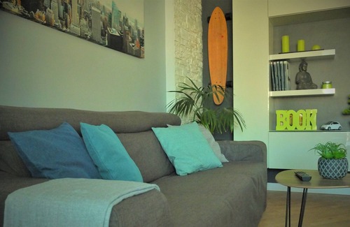 Lingotto Apartment | Gorgeous Modern Penthouse! Two-room apartment for singles or couples with terrace