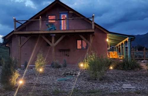 El Prado House | Gorgeous mountain views, a relaxing hot tub, and close proximity to all