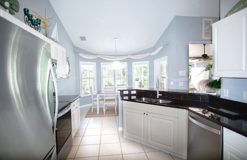 Central Naples House | Gorgeous Naples home with Saltwater pool in a gated community