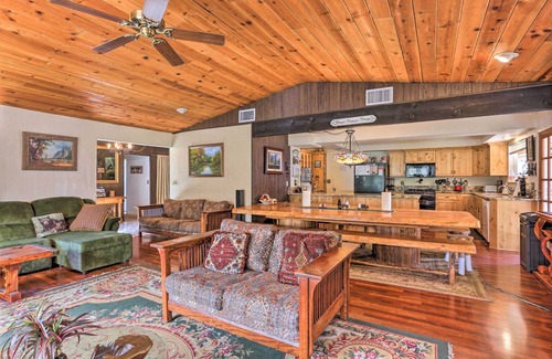 Oakhurst House | Gorgeous Oakhurst Retreat w/Swimming Hole!
