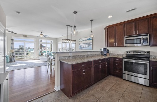 North Topsail Beach House | Gorgeous Ocean and Sound Views Await at Good Better Beach!